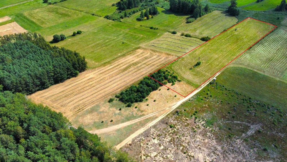 Działka rolna 1,17 ha - Ponikiew Wielka gm. Czerwonka