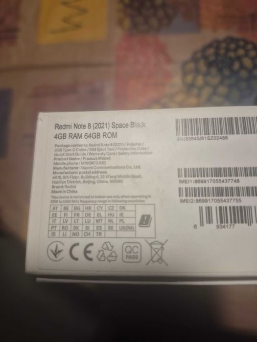 Xiaomi redmi note 8  2021