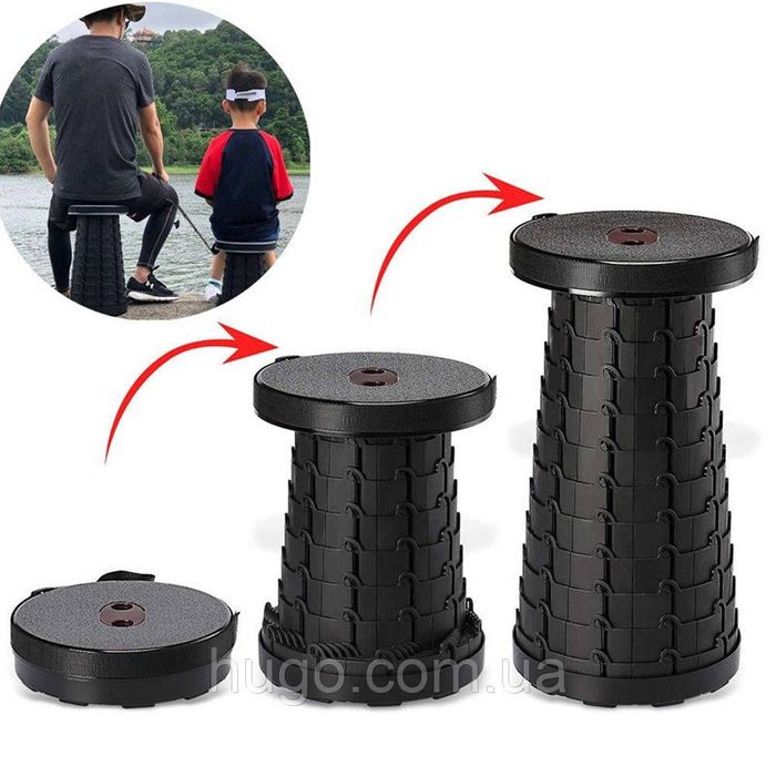 Складний стілець, чорний,новий