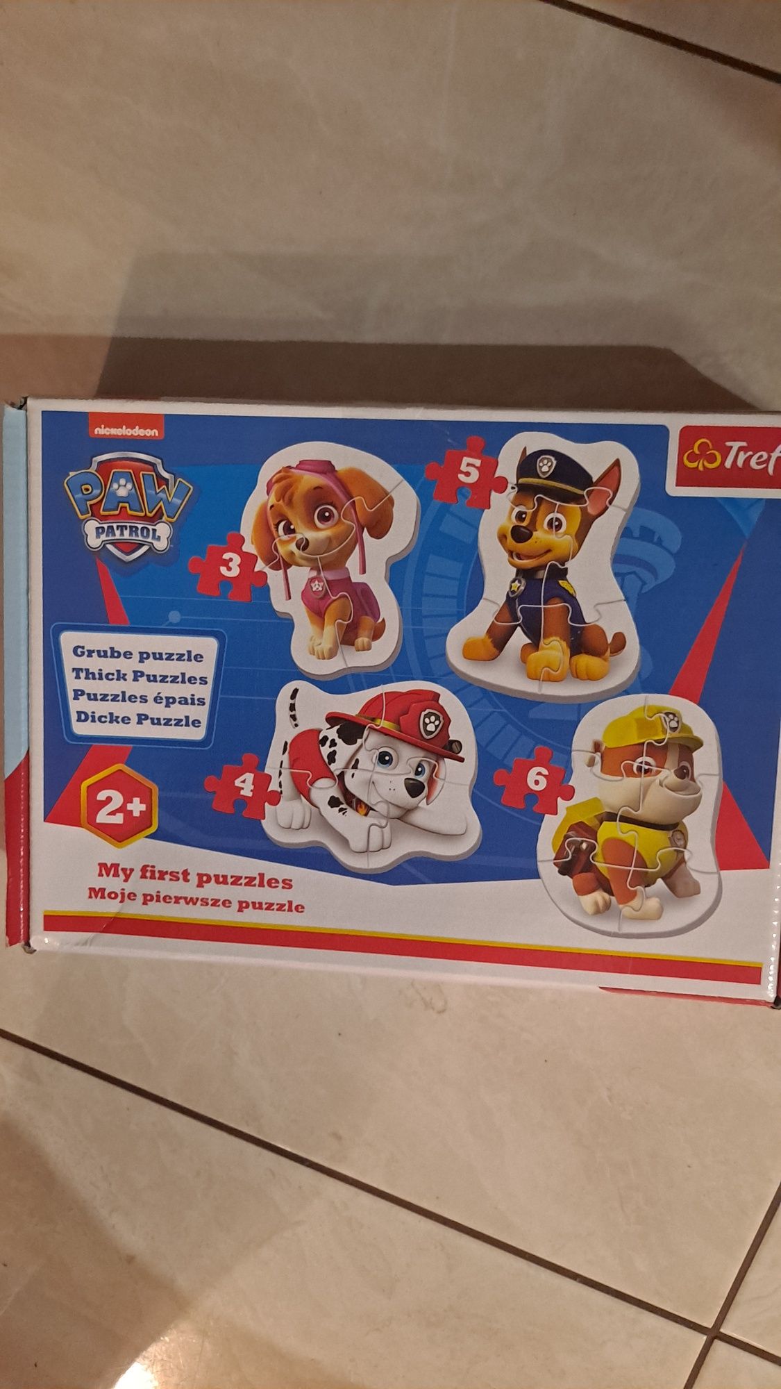 Puzzle Psi Patrol i zwierzątka