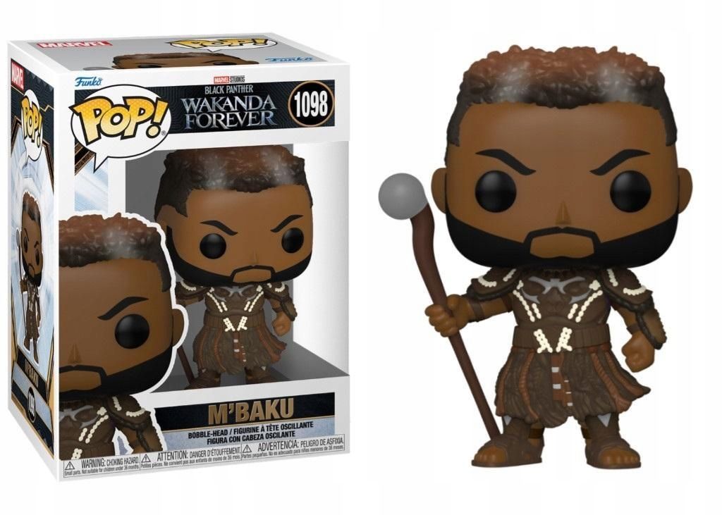 Funko Figurka Pop Marvel: Bpwf - M'baku, Funko