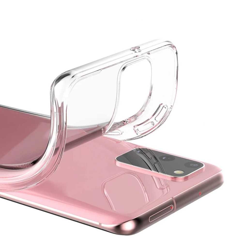 Etui Slim Case 1mm Samsung S20 + przeźroczysty nakładka plecki