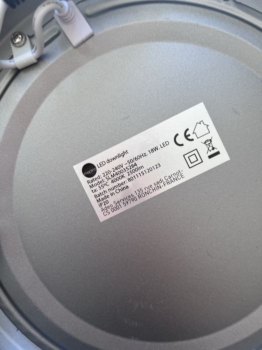 Focos LED Sanoa – Leroy Merlin | 4000K | Conjunto de 4