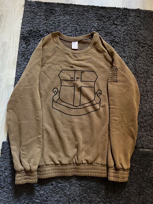 Number nine standarts shield crewneck светр світшот худі