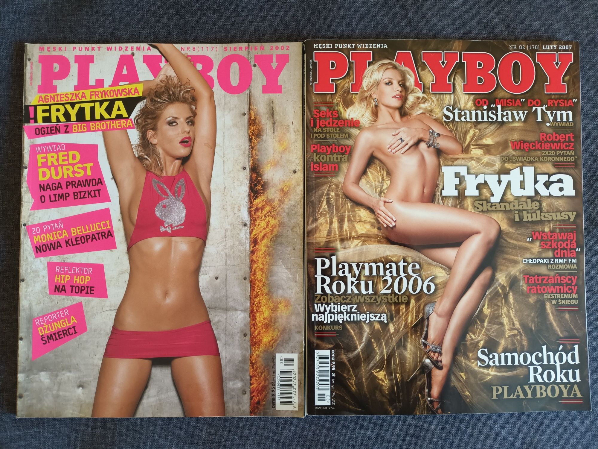 Playboy z Agnieszka Frykowska 2 wydania !!!