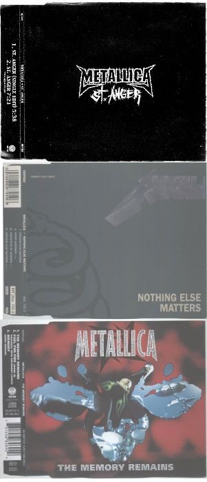 METALLICA CDs Bandeiras Tshirts Posters Postais Etc Também vendo sepa