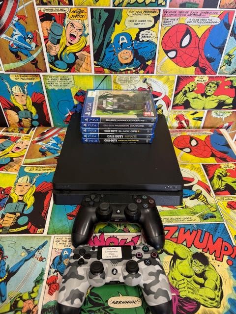 Playstation 4 Slim 500gb+2XPad+Zestaw Call of Duty Szczecin Ufogames