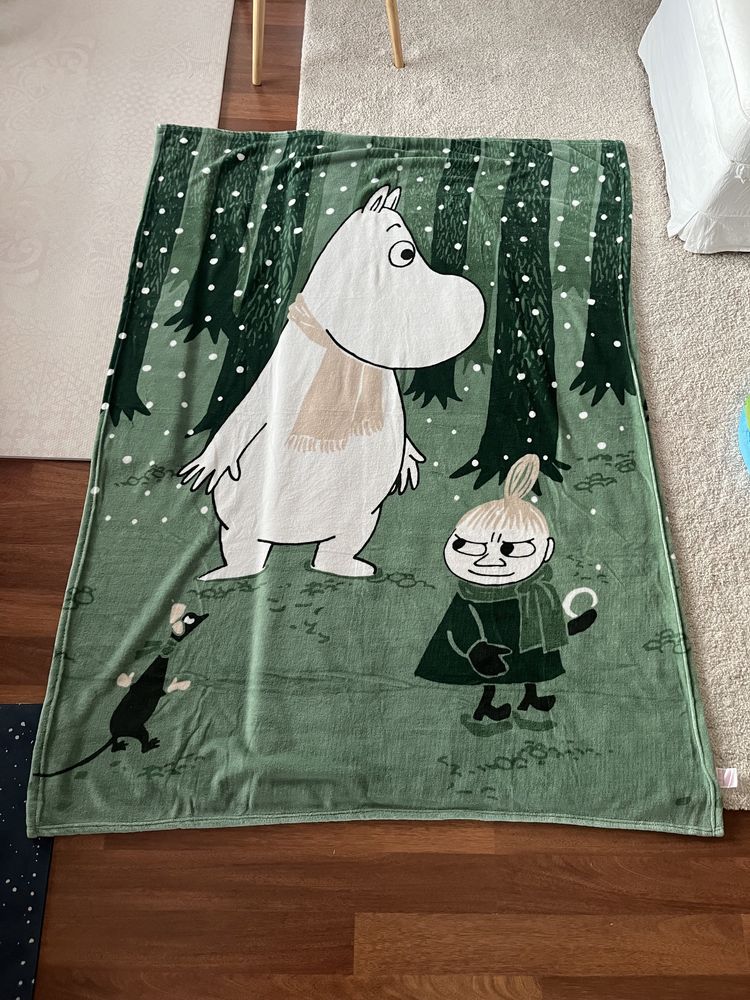 Polarowy koc Moomin Muminki