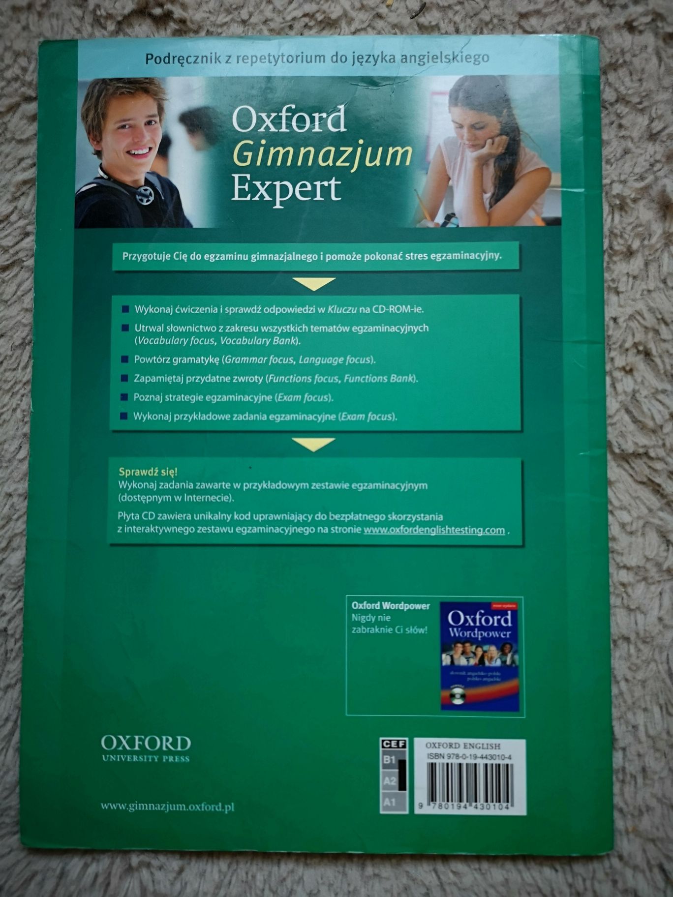 Oxford Excellence for Matura podręcznik z repetytorium j. angielski