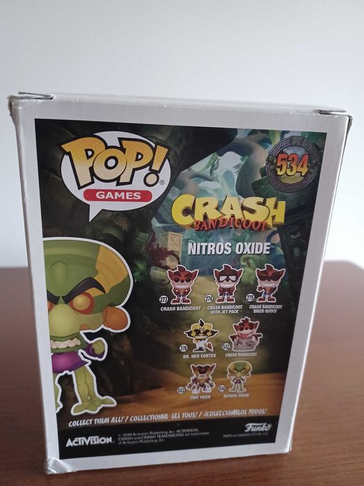 Funko Pop Nitrus Oxide ( Crash Bandicoot)