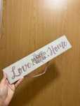 Placa decorativa