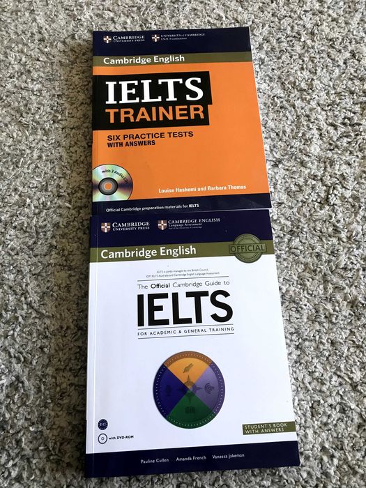2x Livros para teste IELTS
