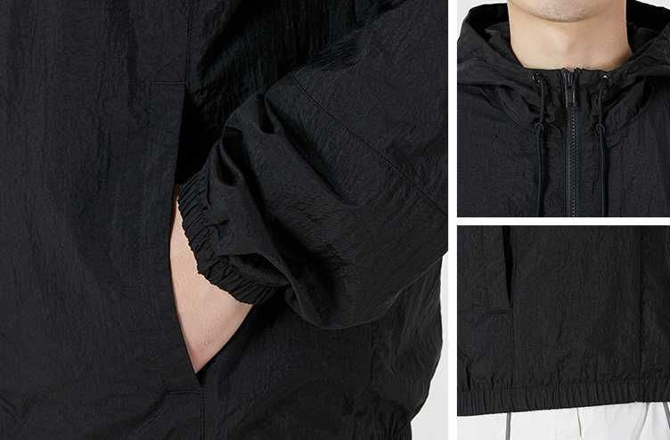 Вітрівка Air Jordan SS22 Solid Color Windproof Long Sleeves Jacket
