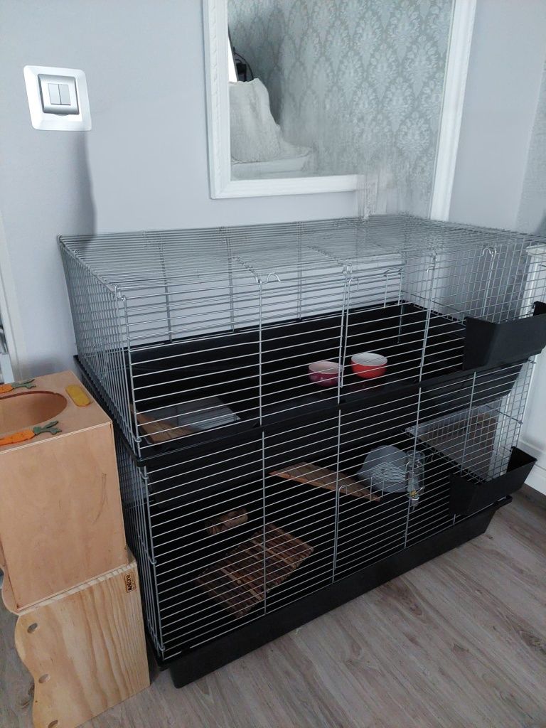 Klatka piętrowa dla królika świnki itp.