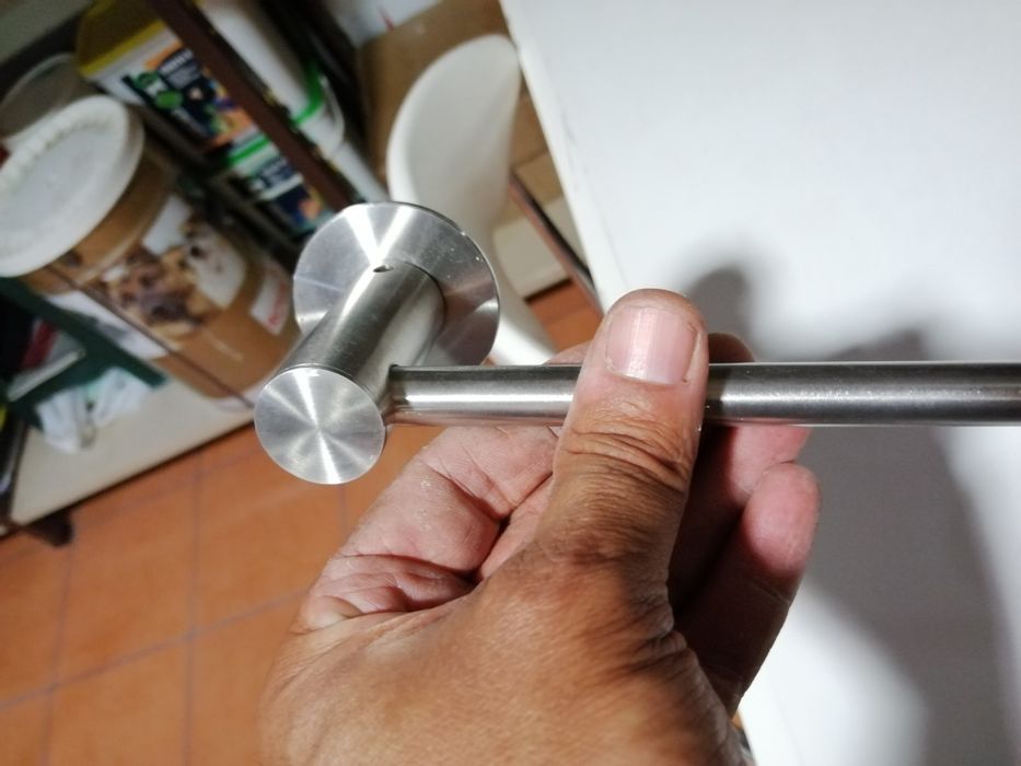 Toalheiro inox lavatorio