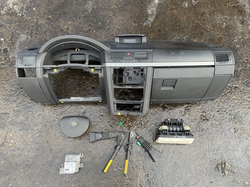Opel Meriva A deska konsola pasy Air Bag poduszka kierowcy pasazera