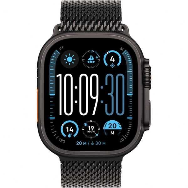 Nowy Apple Watch Ultra 2 Black Titanium Milanese Loop MX5V3WB/A Wawa