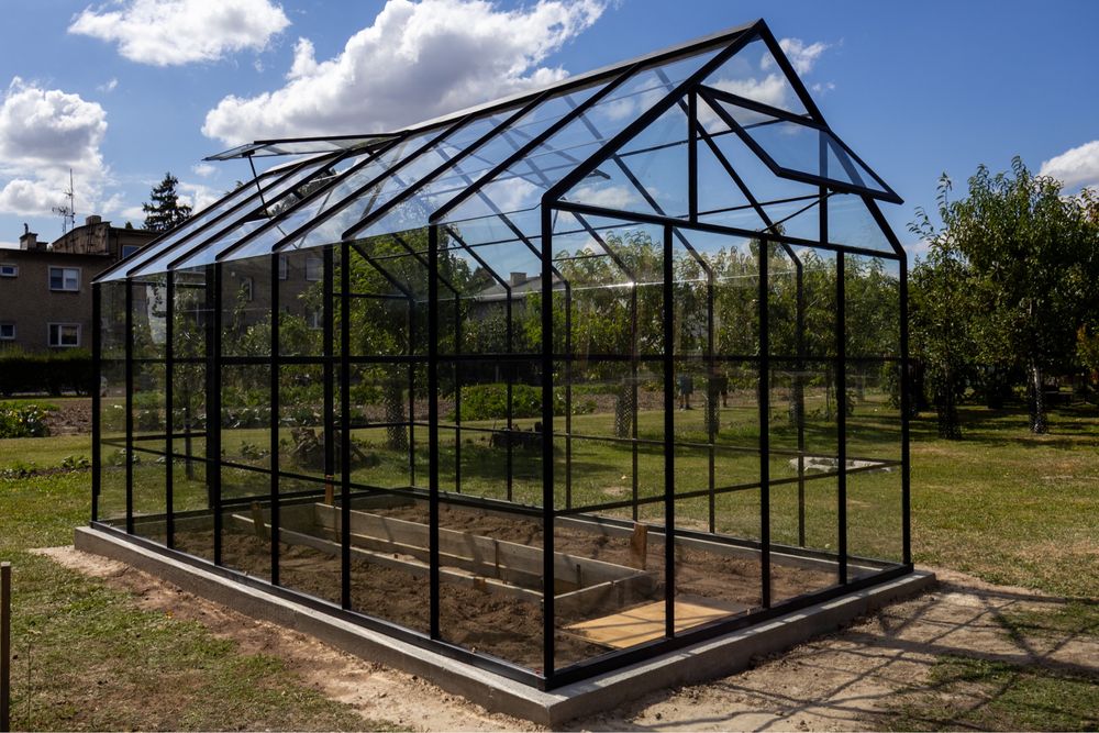 Szklarnia szklana spawana 10m2 z Montazem cała Polska