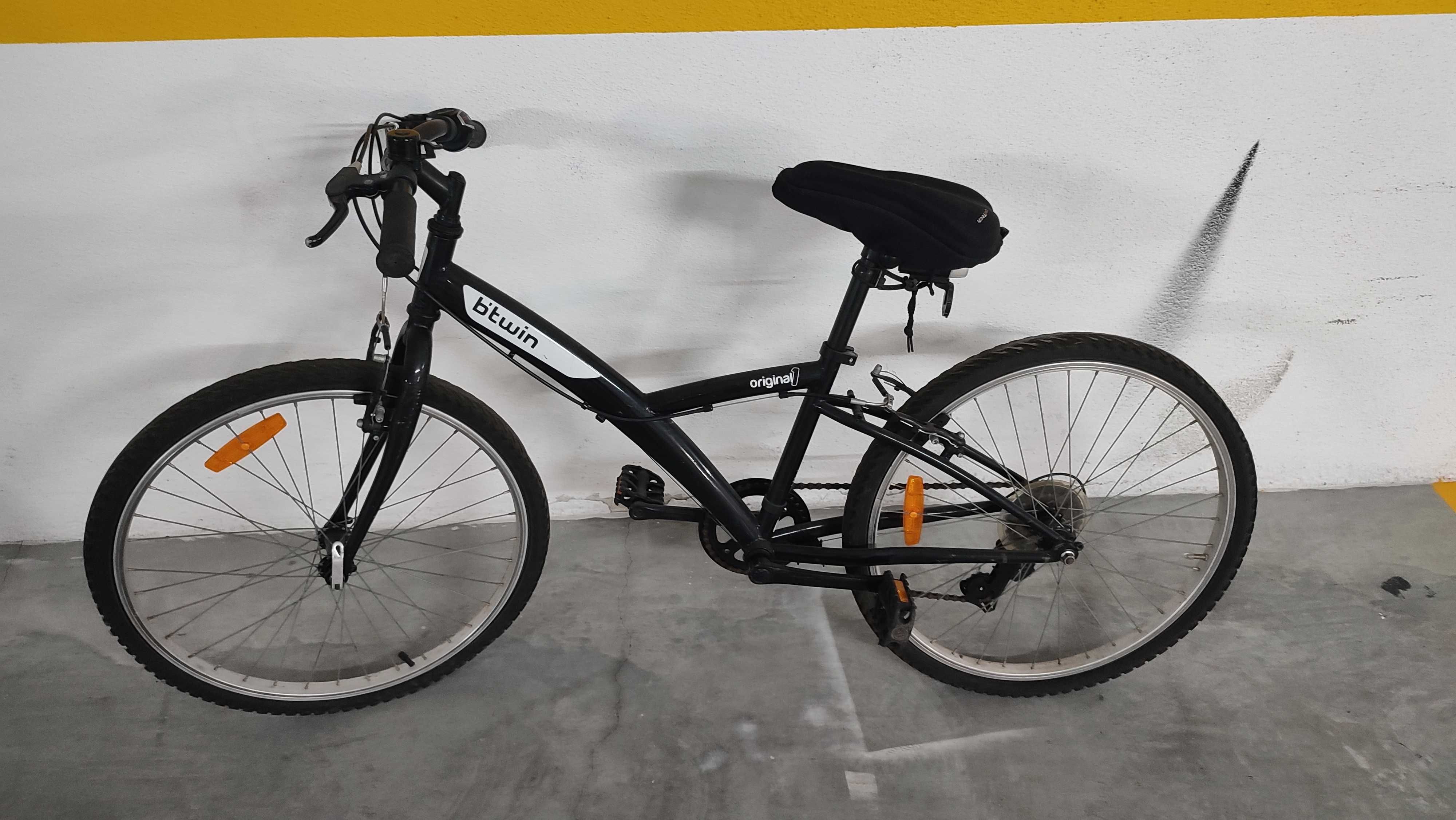 Bicicleta BTWIN Modelo Original 1 - Em Excelente Estado, Pouco Uso