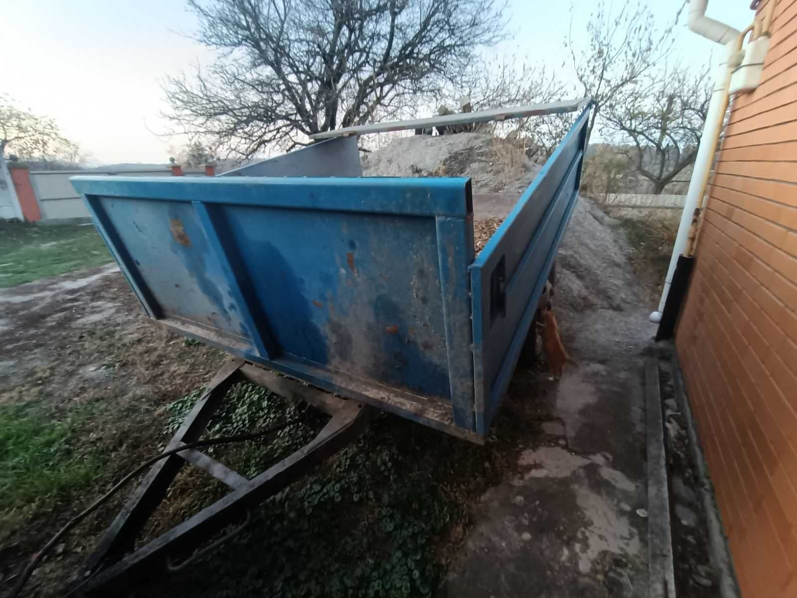 причеп для трактора або мотоблоку