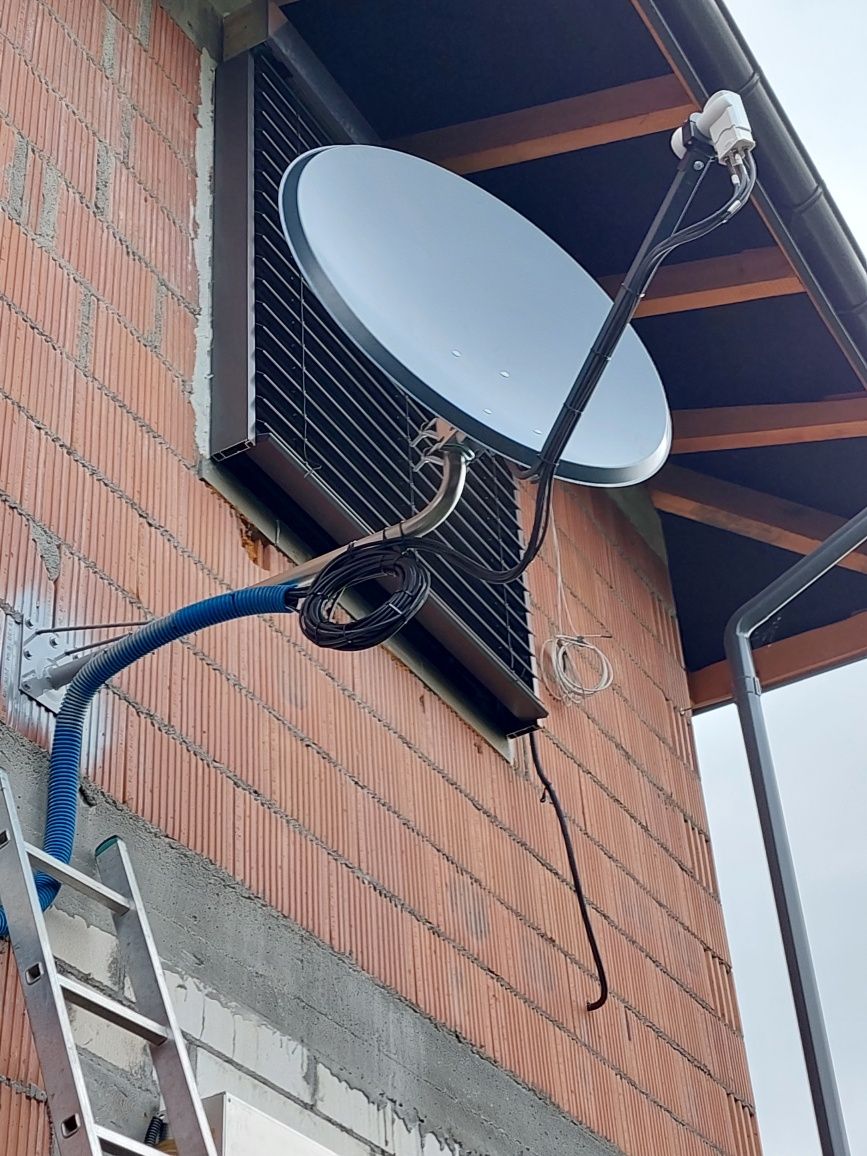 Montaż, ustawianie anten satelitarnych naziemnych DVB-T Polsat Nc plus
