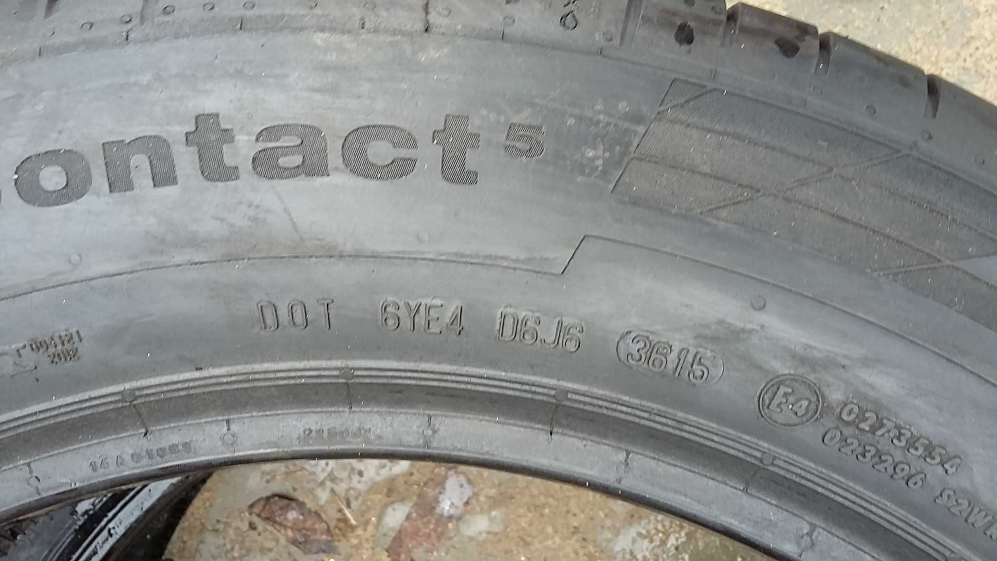 opony Continental 225/60R18 używane letnie 6mm bieżnika