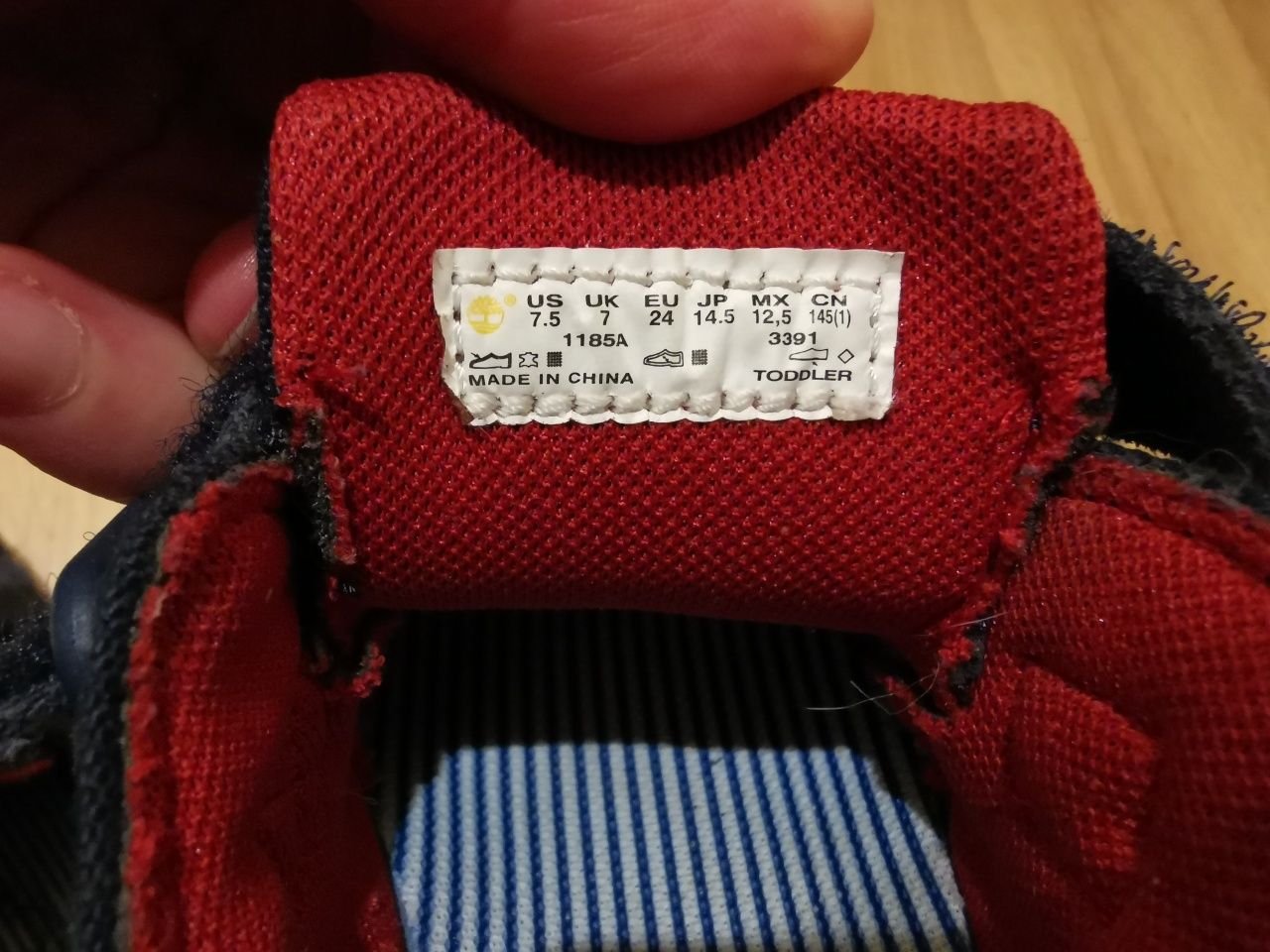 Mokasyny r.24 butki Timberland