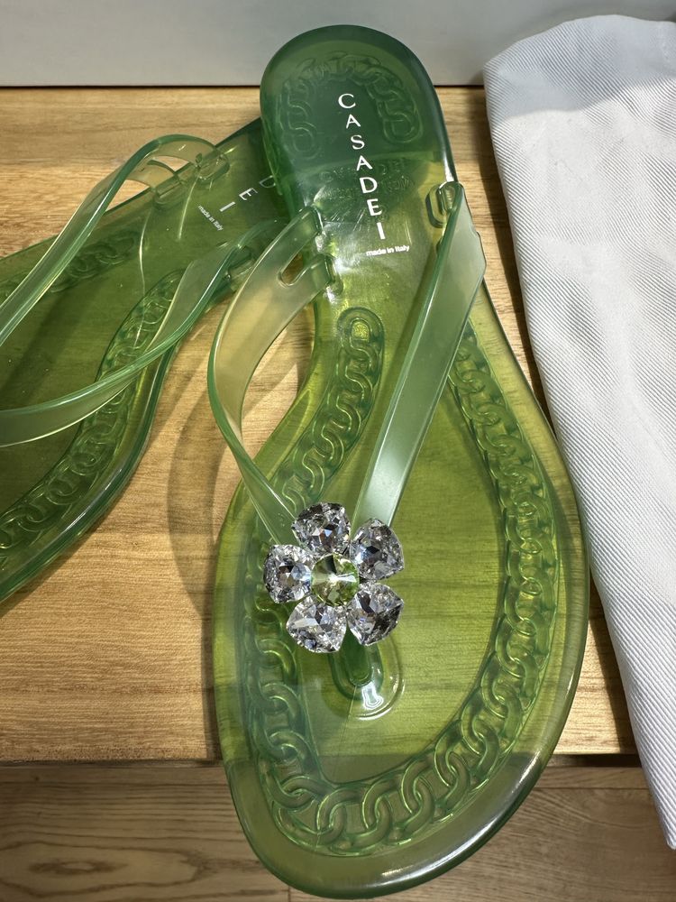 Casadei пляжные шлепки