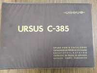 Katalog części Ursus C385 oryginał 1975 UNIKAT PL