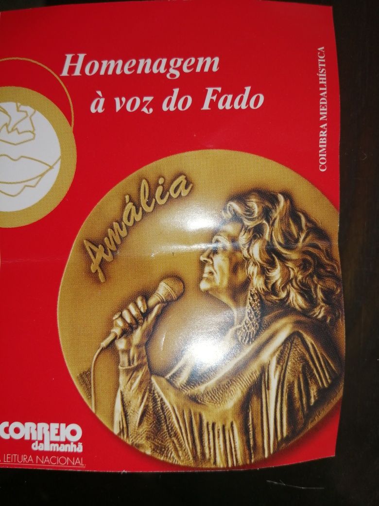 Medalha comemorativa Amália Rodrigues
