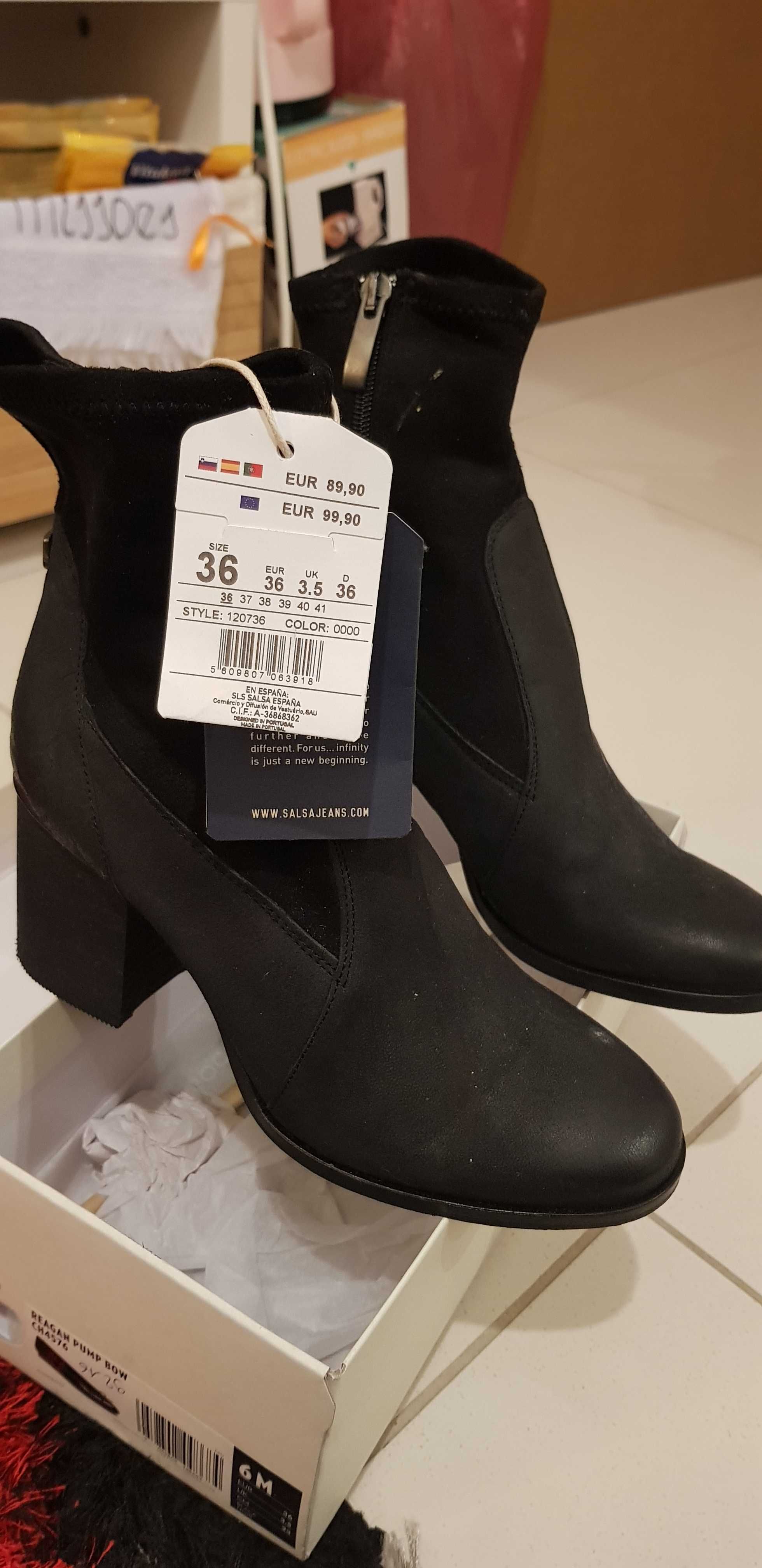 Botas novas Salsa