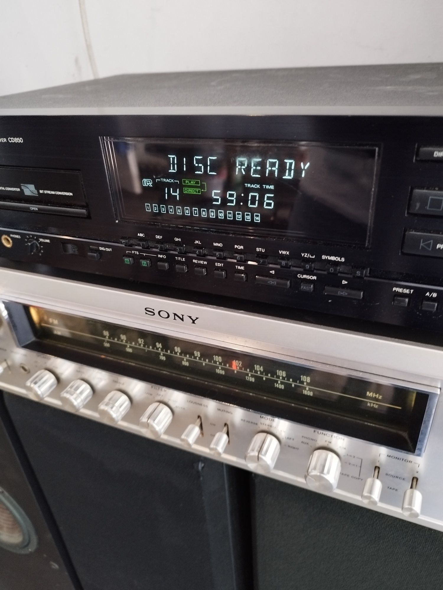 Odtwarzacz CD/Philips cd-850