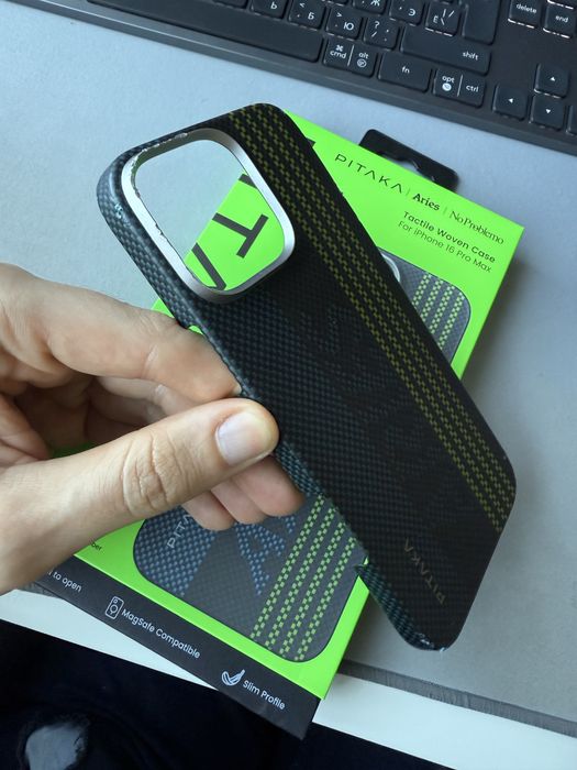 Чохол Pitaka Tactile Woven Case iPhone 16 Pro Max (KI1601CRP)