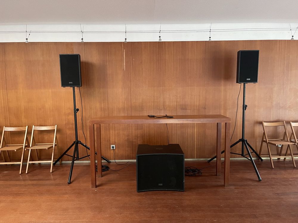 Aluguer equipamento de som