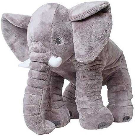 NOWY Słoń pluszowy przytulanka PODUSZKA Duży MIĘKKI 45 CM