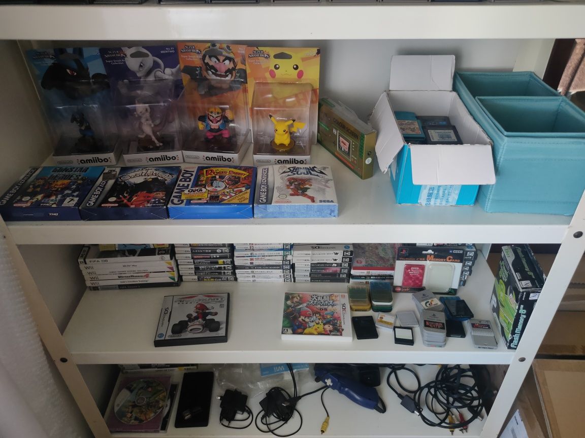 Coleção Jogos e consolas Nintendo