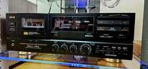 AKAI GX-75MK2 Deck kasetowy+oryginalny pilot-idealny stan