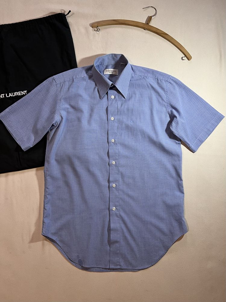 Чоловіча стильна сорочка рубашка Yves Saint Laurent оригінал