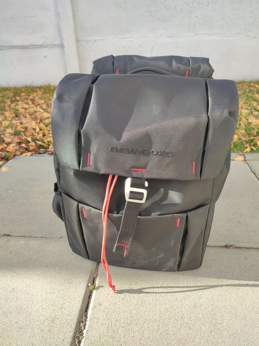 Podwójna sakwa rowerowa New Looxs Vigo Racktime gazelle MIK basil