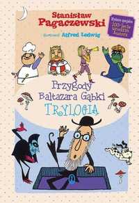 Przygody Baltazara Gąbki Trylogia Pagaczewski nowa twarda