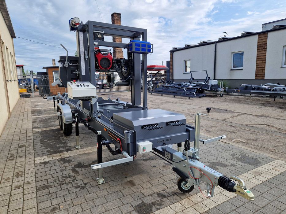 Trak taśmowy mobilny spalinowy HONDA TTP-600 Premium hydraulika