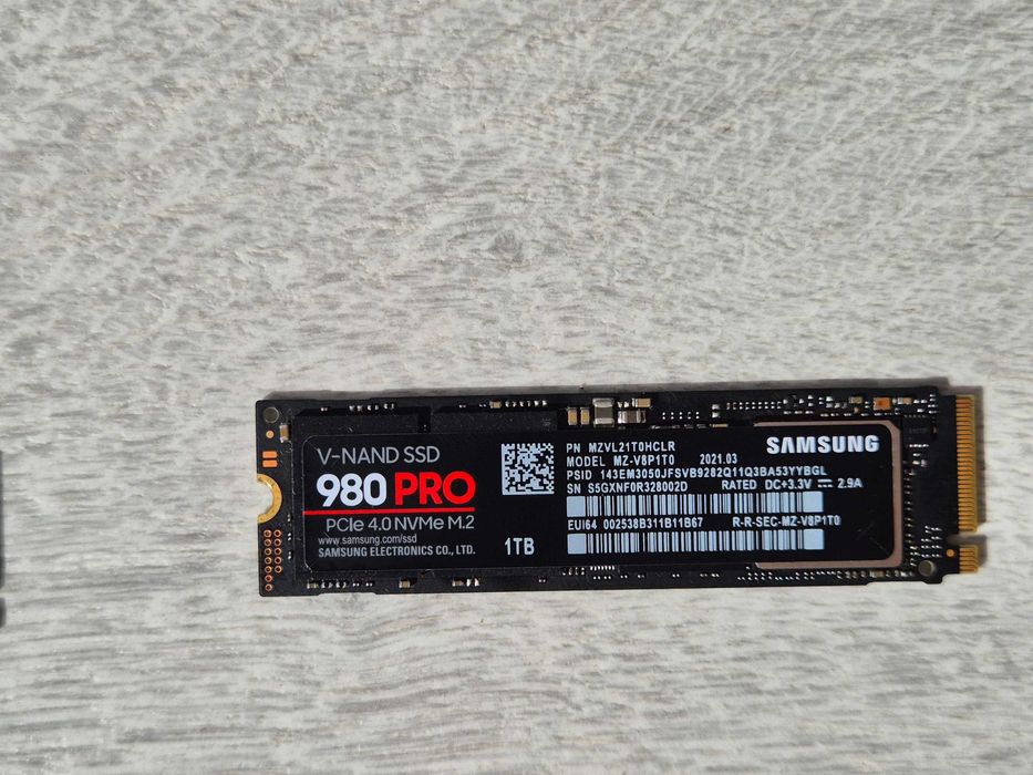 ТОП M.2 SSD диск 1TB Samsung 980 PRO 7000MBs\PCI-e 4.0 x4 MLC Trade-IN