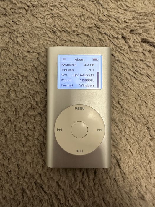 Apple iPod Mini Silver 4GB