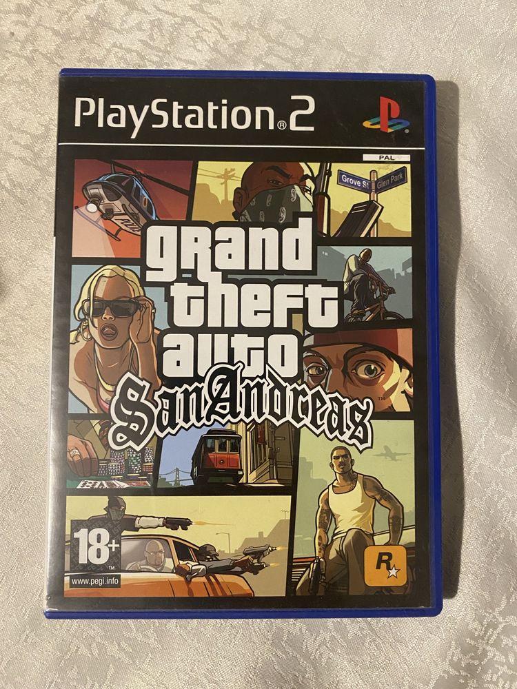 Jogo GTA San Andreas para PS2