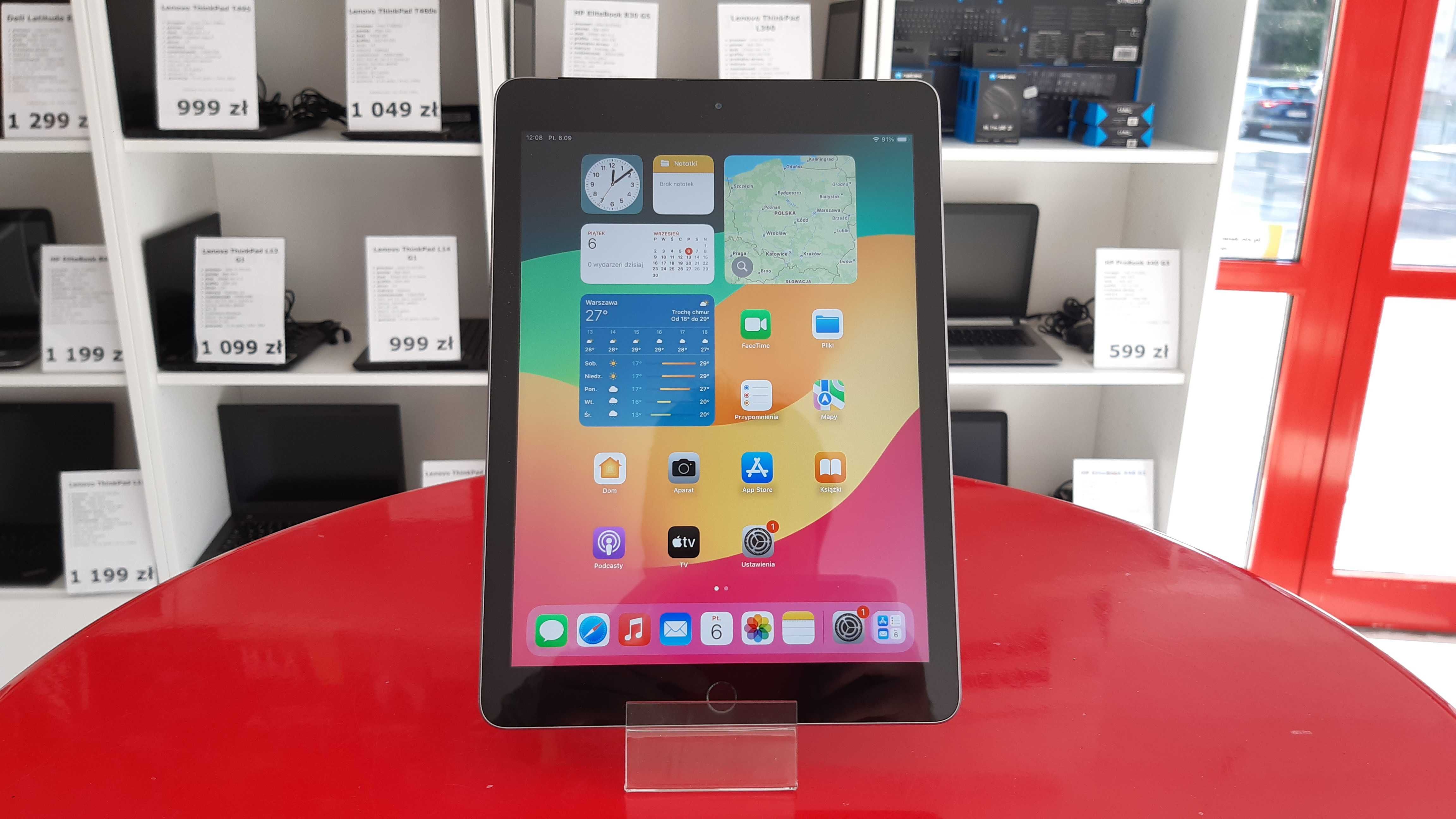 Tablet Apple iPad 10,2" Gen7 32GB WiFi Klasa A FV23 Raty Gwarancja