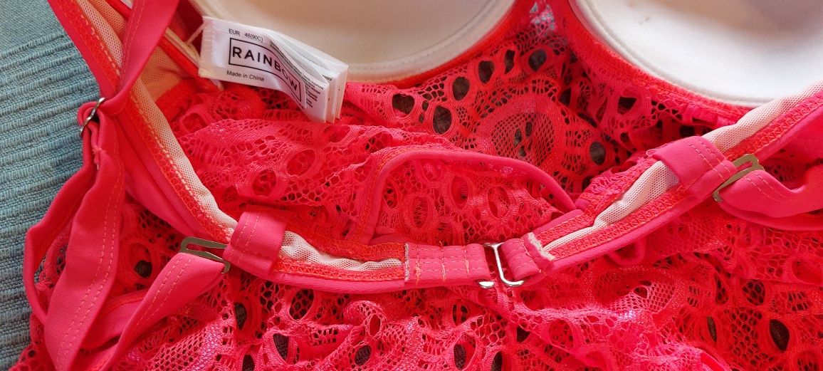 Kostium kąpielowy Strój bikini rozmiar 46, 90C NOWY elegancki