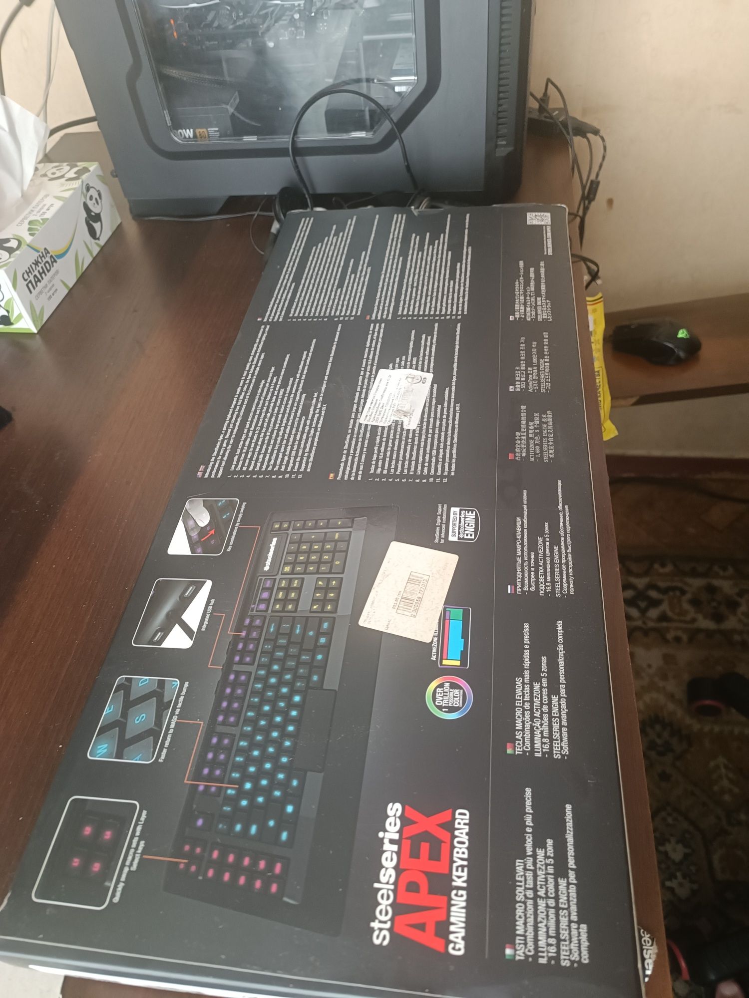Профессиональная игровая клавиатура SteelseriesApex ПОД ВОССТАНОВЛЕНИЕ