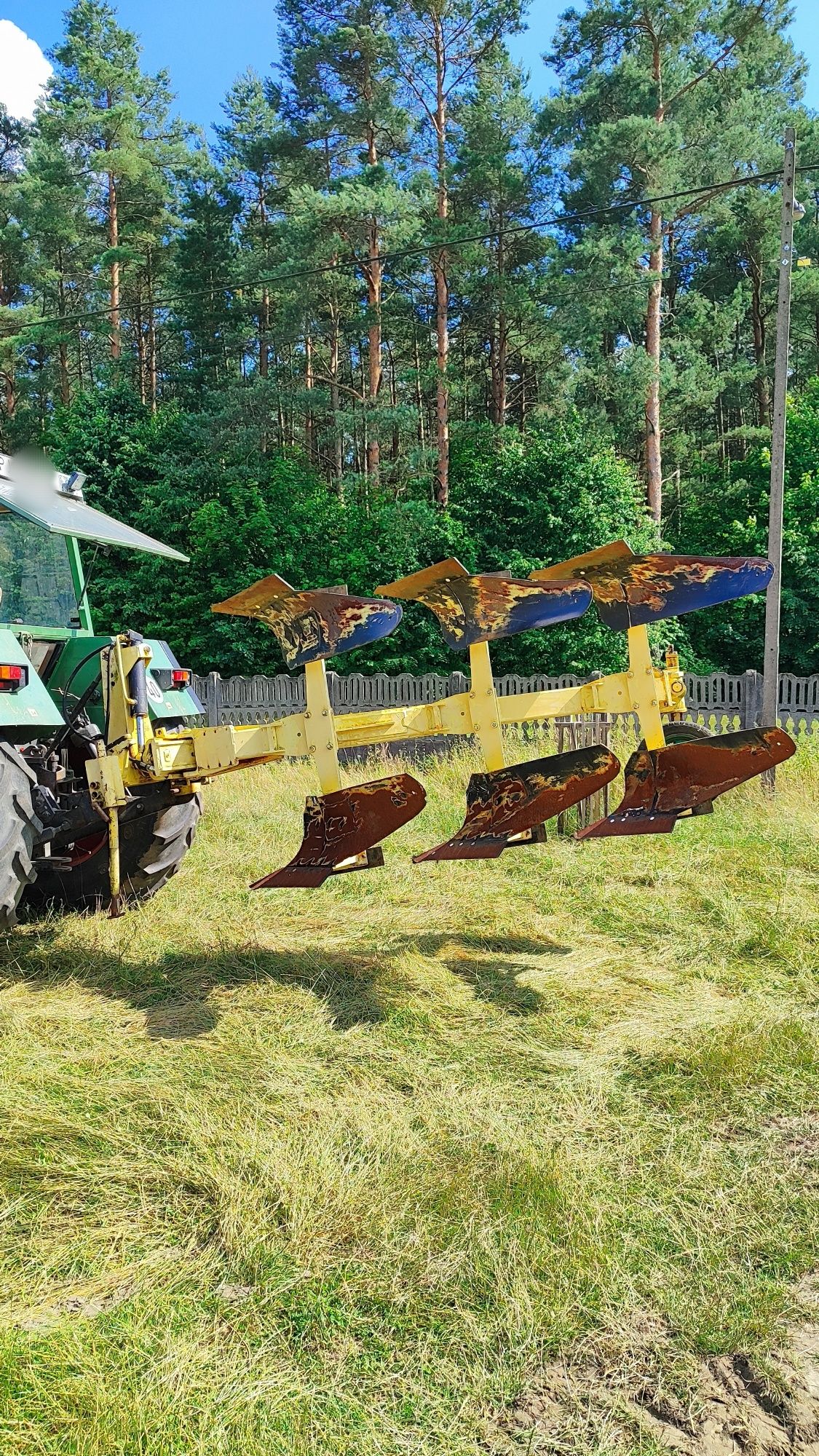 Pług 3 skibowy obrotowy Rumptstad