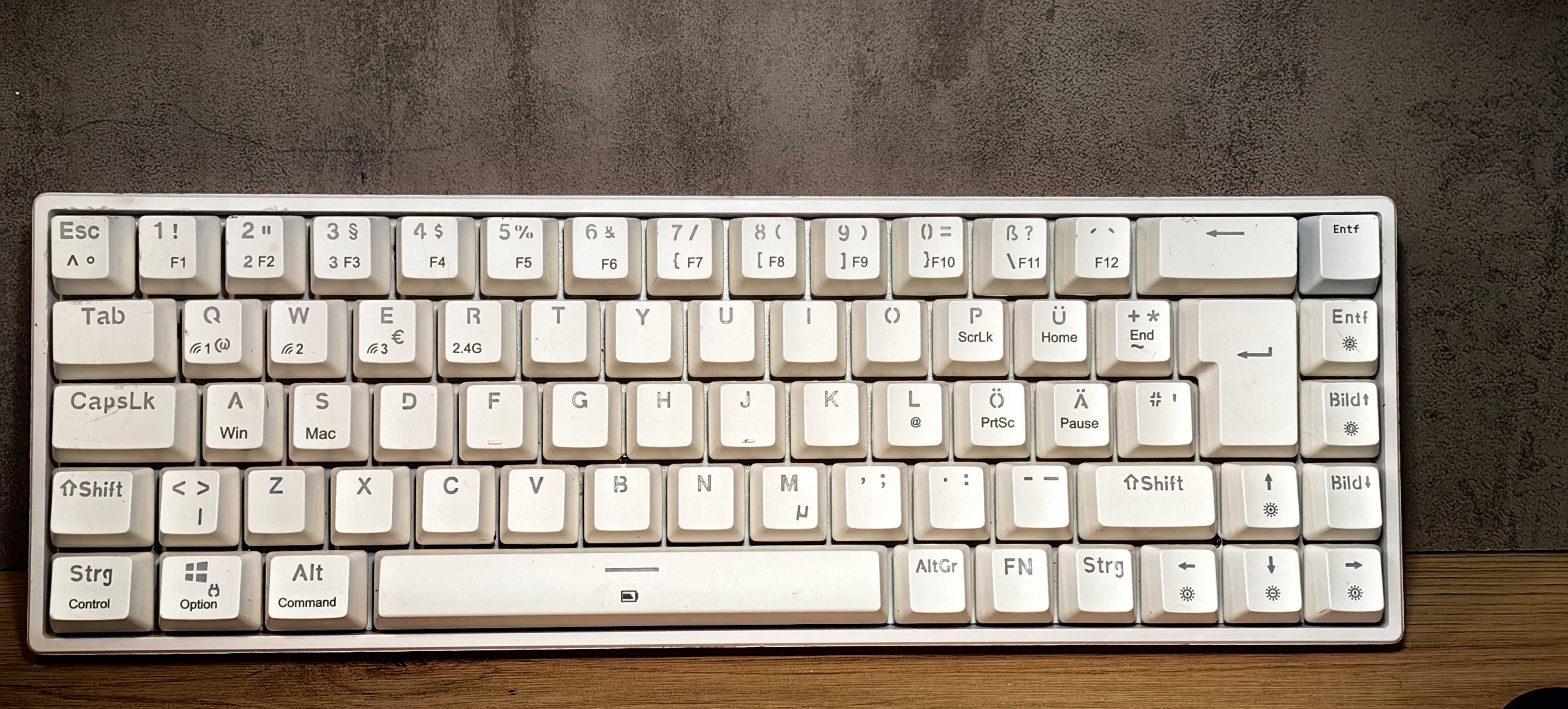 Klawiatura Mechaniczna TECURS KB510 Biała RGB
