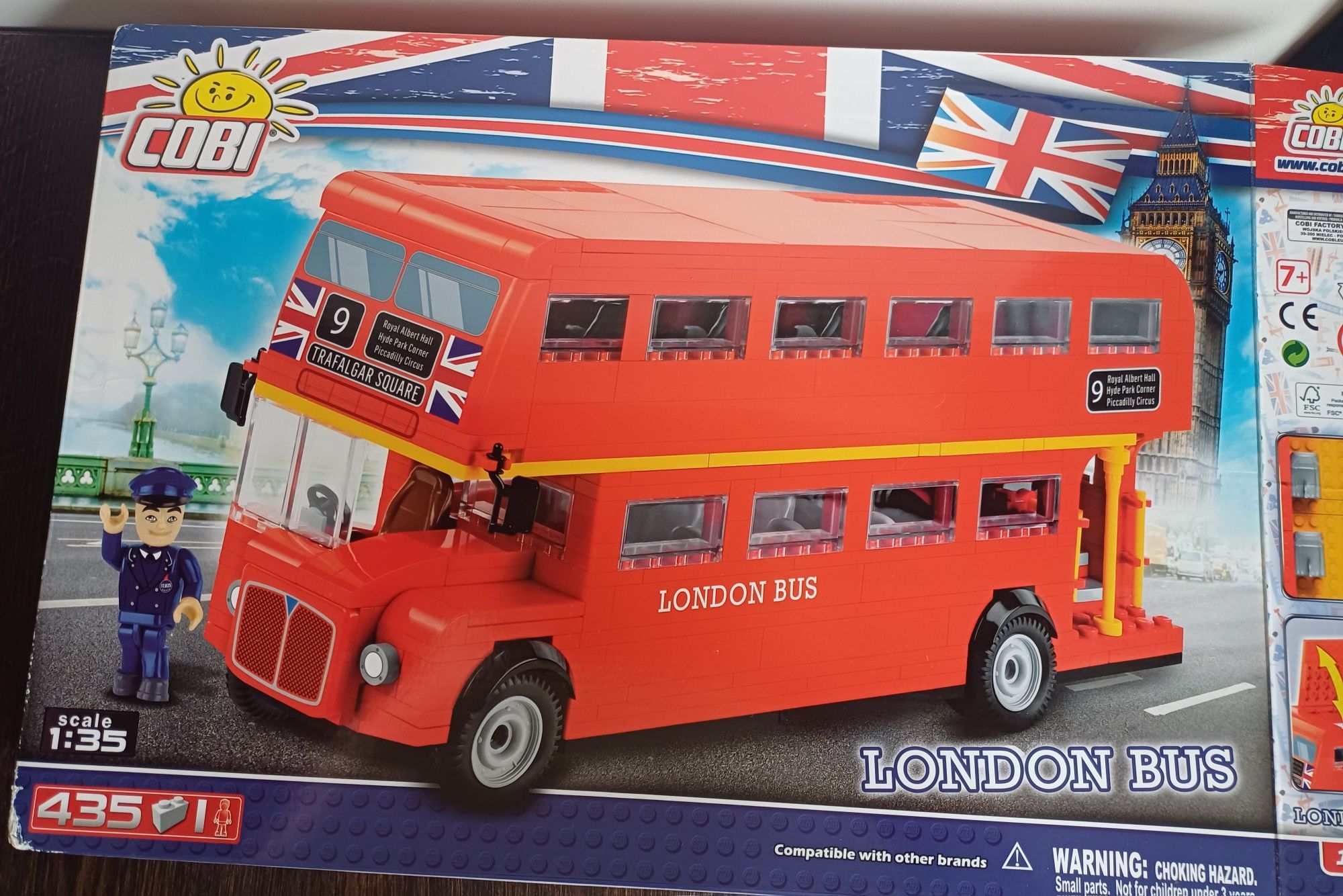 Autobus z klocków Cobi London bus (1885) 435 elementów